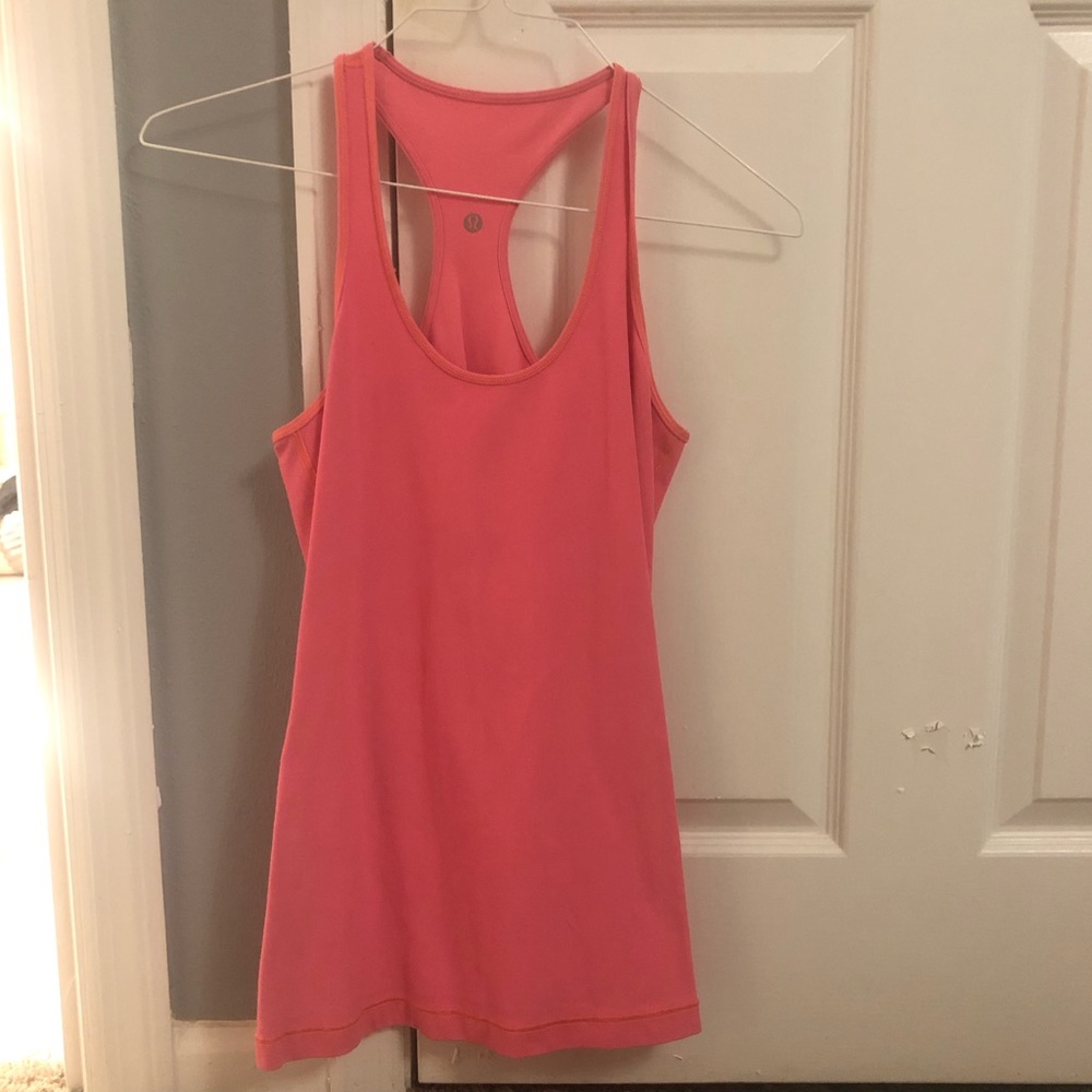 Lululemon razor back tank top size 8